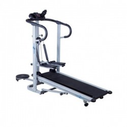 American Fitness Manual Treadmill With Twister and Stepper